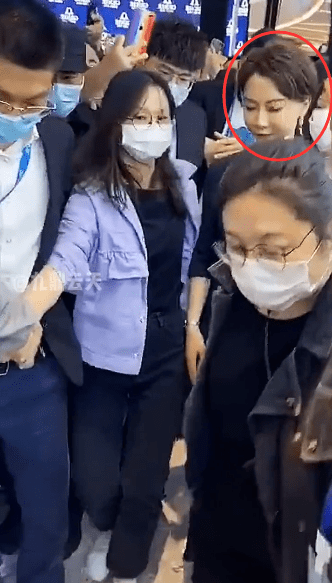 陈数出席活动排场太大,保镖为其开路推搡小孩惹争议