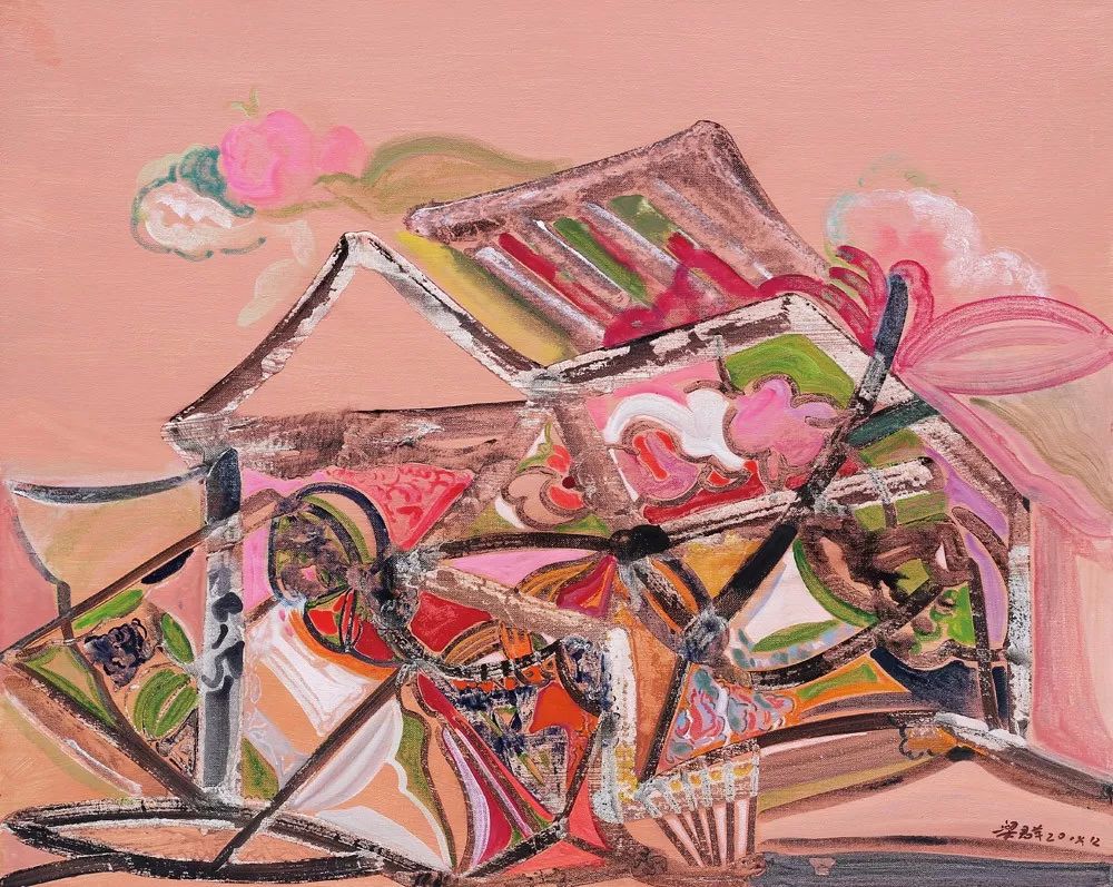 "源流:当代绘画展" | 梁群_cm