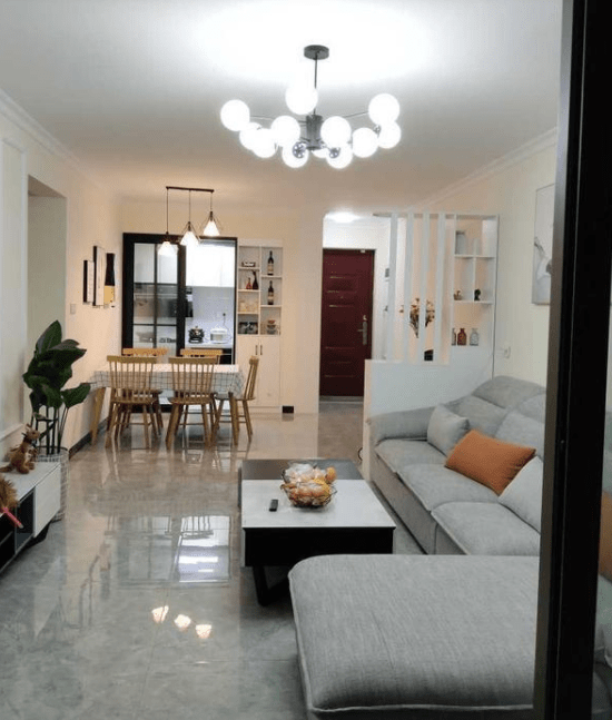 晒晒刚入住的新房,不做吊顶不做电视背景墙,卧室都能晒到阳光