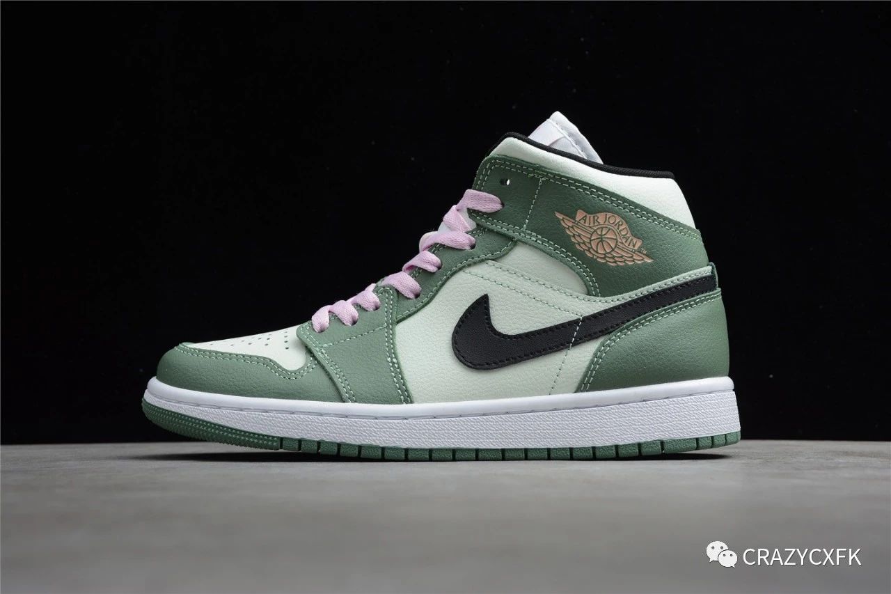 乔丹Air Jordan 1 Mid Dutch Green AJ1 荷兰绿运动鞋评测_手机搜狐网