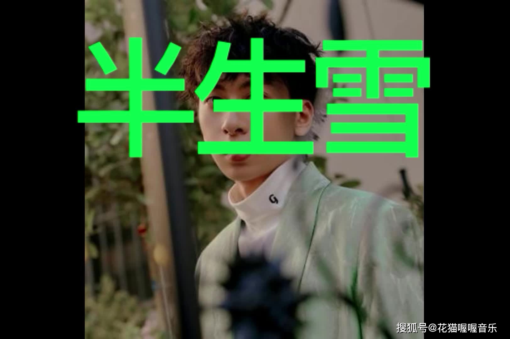 网络热歌来袭半生雪是七叔演绎