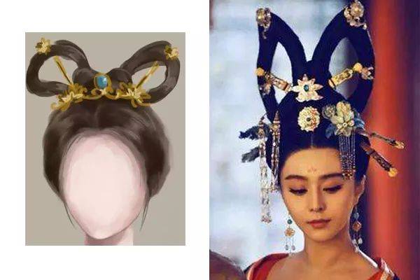 中国的飞仙髻造型是抄不来的_仙女