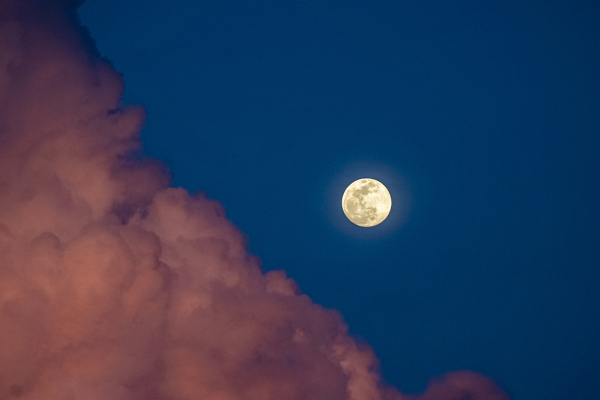 就在今晚 月全食 超级月亮组团亮相 夜空