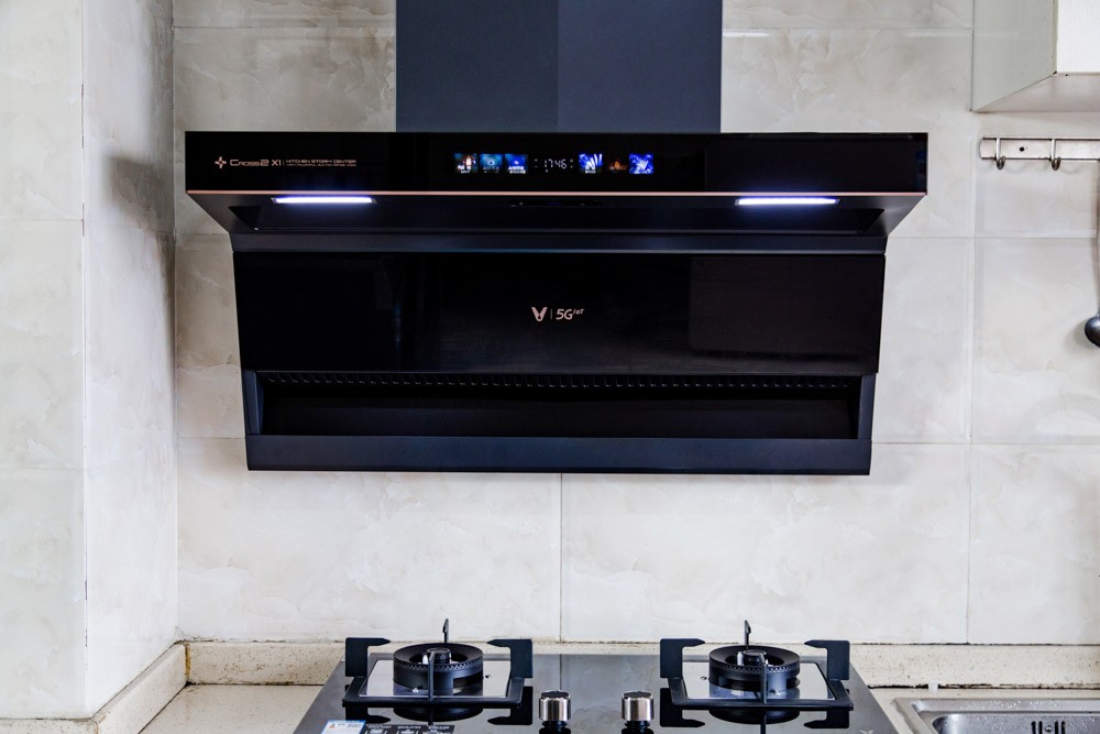 一双眼,一颗脑 云米ai油烟机cross2 x1无需指令即可精准排烟_风量