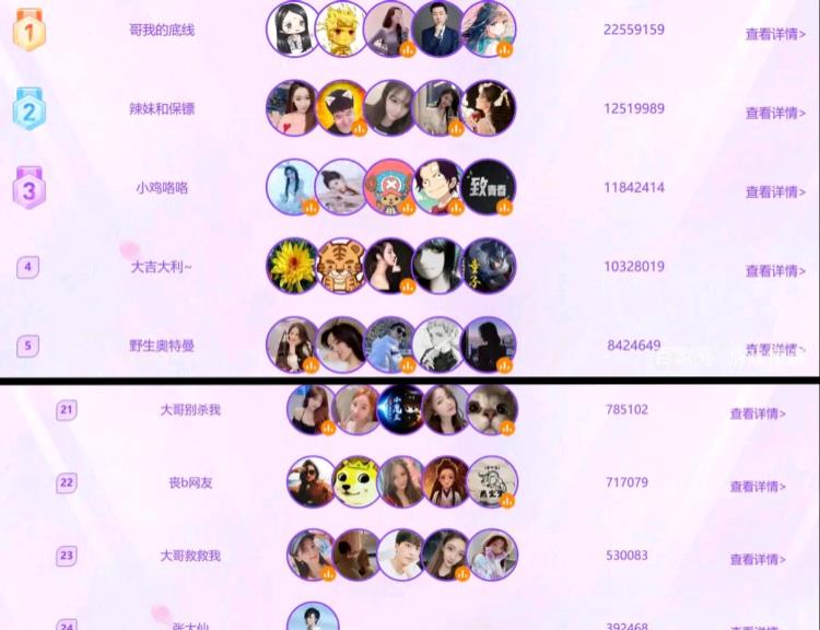 大仙排行_虎牙打榜活动大仙排名垫底,一人之力对抗公会,这波已经赢了!