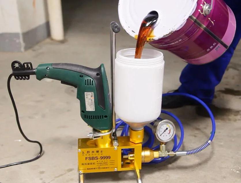 这是其他灌浆材料所不具备的优点,浆液在压力作用下,灌入混凝土缝隙或