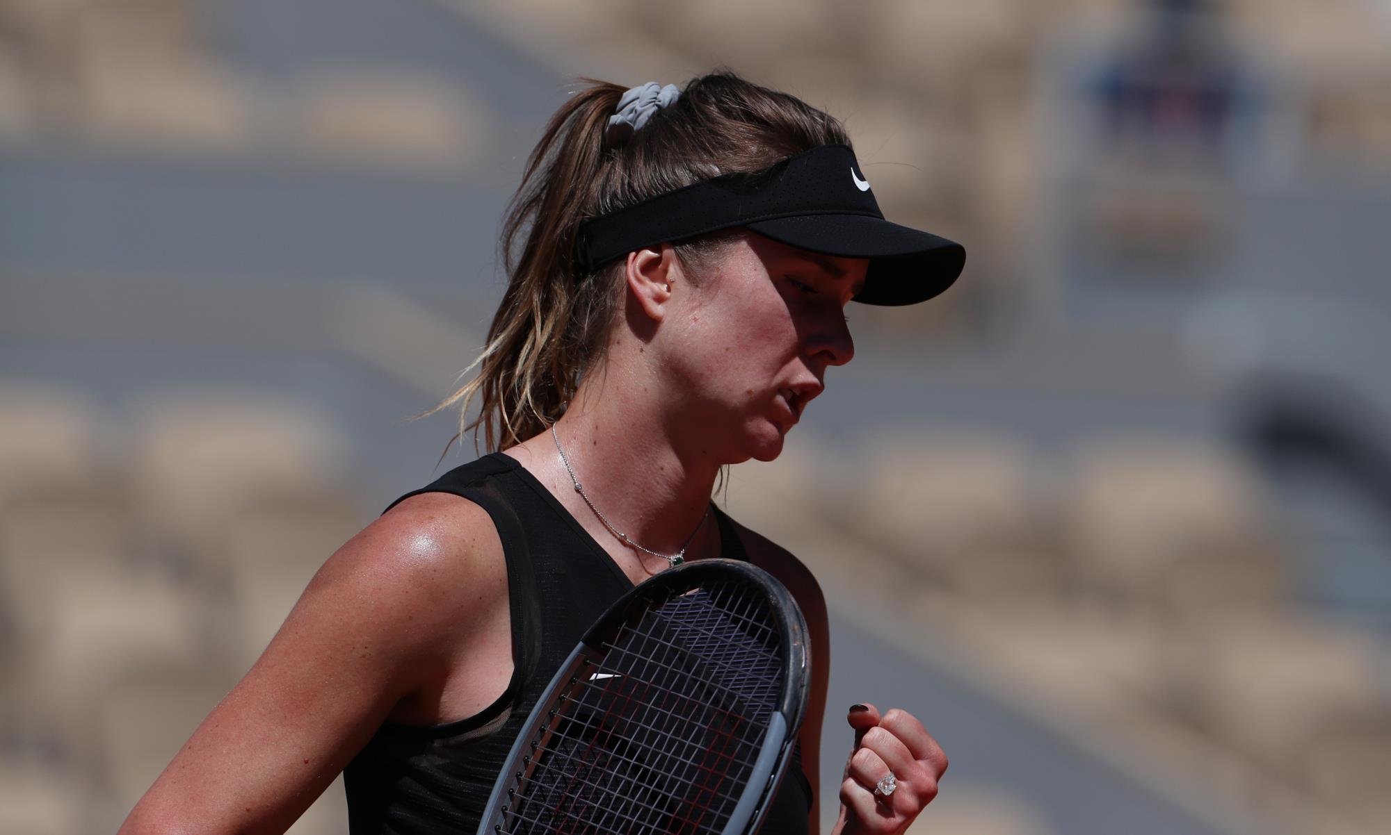 原创网球——法网:斯维托丽娜首轮晋级