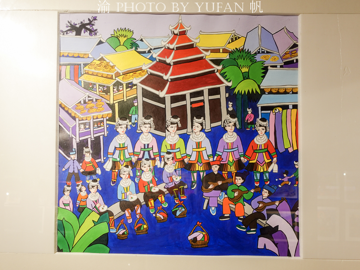 原创广西贵州交界的侗寨中,藏着国内唯一的侗画博物馆,可免费参观