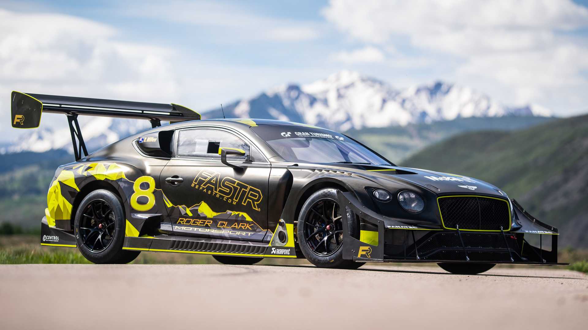 750马力和巨大的尾翼宾利全新欧陆gt3派克峰赛车准备创造新记录