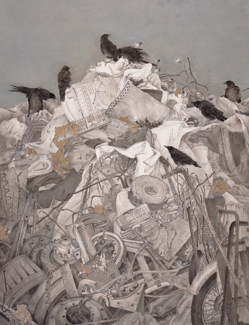 任钊1989年生于山西,2010年毕业于西安美术学院国画系,获学士学位
