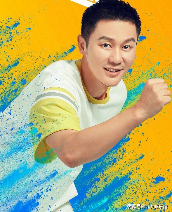 《奔跑吧》新海报,蔡徐坤酷帅,沙溢喜感十足,baby发型太抢镜了