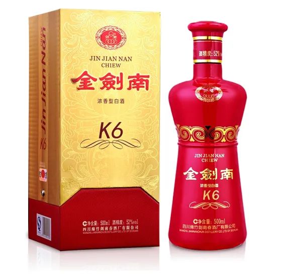 金剑南k6,剑南春中低端主推产品,冯小刚说它柔,不知道你信不信,反正我