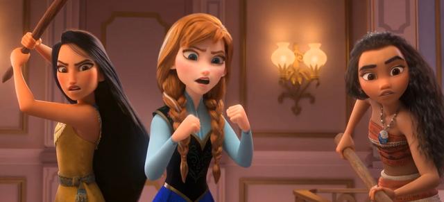 图片[4]-迪士尼公主们的战斗力如何？艾莎女王魔法强大，木兰也是身经百战-金错刀_词牌名