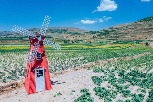 原创常家河山楂小镇另类视角读解农耕文化时间线通渭田园风情典范
