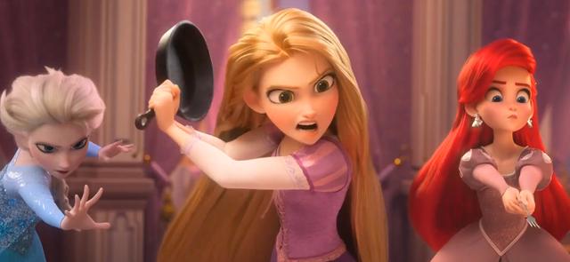 图片[3]-迪士尼公主们的战斗力如何？艾莎女王魔法强大，木兰也是身经百战-魔性次元