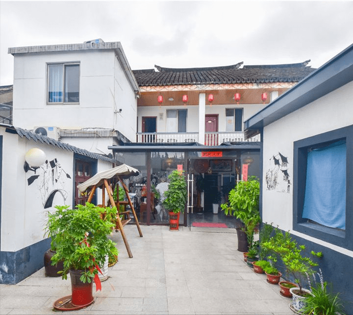 昆山锦溪古镇纯中式南派高端复古民宿环境绝了