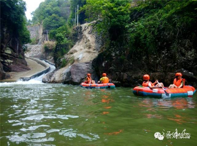 盛夏已經開始江南大峽谷漂流,約起~~本文轉自臨海文化和旅遊,圖片版權