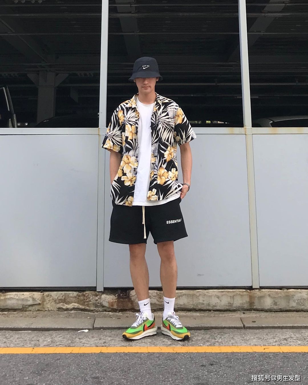 原创小个子男生穿搭模板,身高175cm的博主示范帅气穿法,潮流又有范