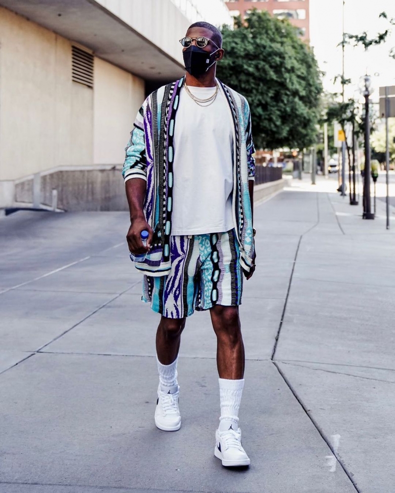 nba球星westbrooklebron等球星亲身示范夏天蓝色穿搭