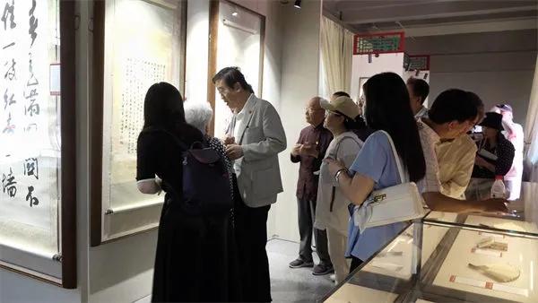 盛世重温京风遗墨北京中国书法研究社社员作品展在北海公园画舫斋开幕