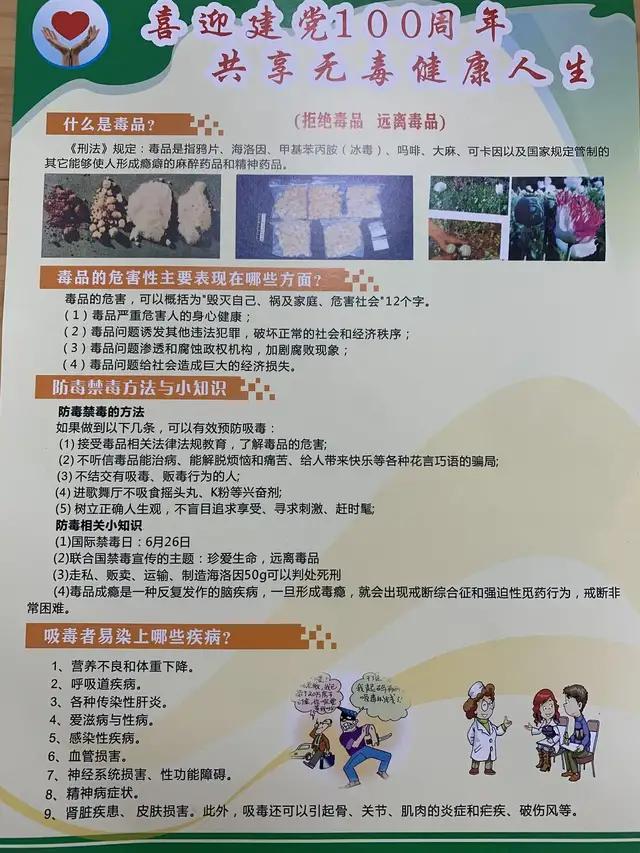 毒品的危害有哪些100字图片