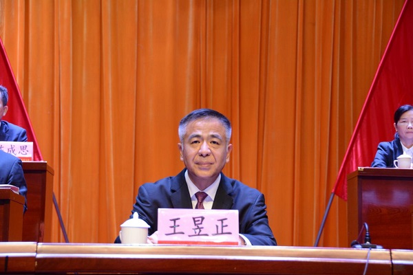 王昱正出席会议(保亭融媒体中心供图)