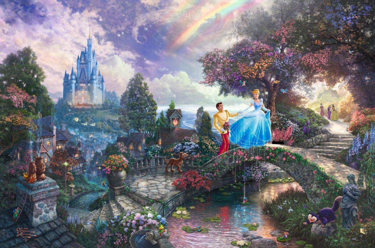 迪士尼公主的梦幻世界放大之后细节满满你最想进入哪一个