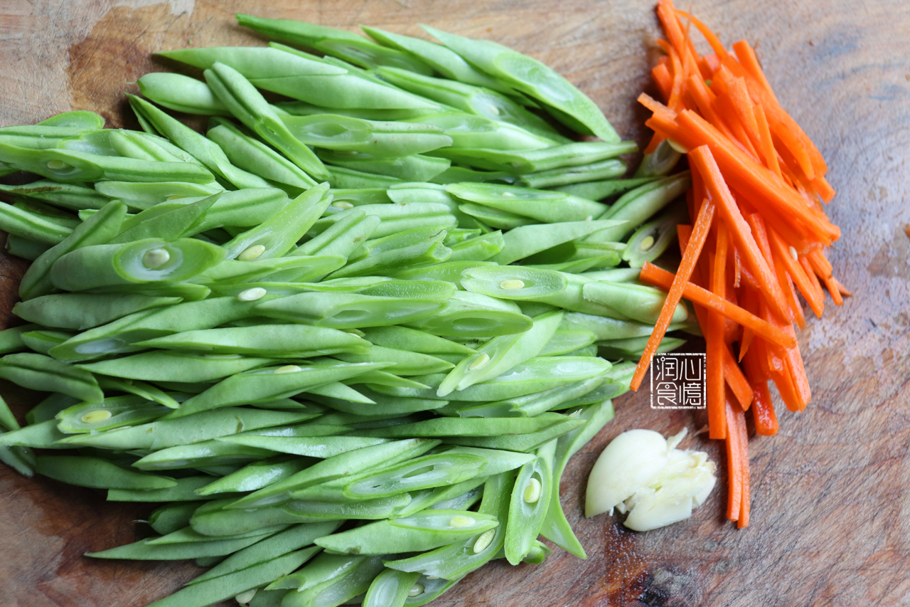 原创炒四月豆一定要先焯水只需多加一步原汁原味不夹生脆嫩爽口