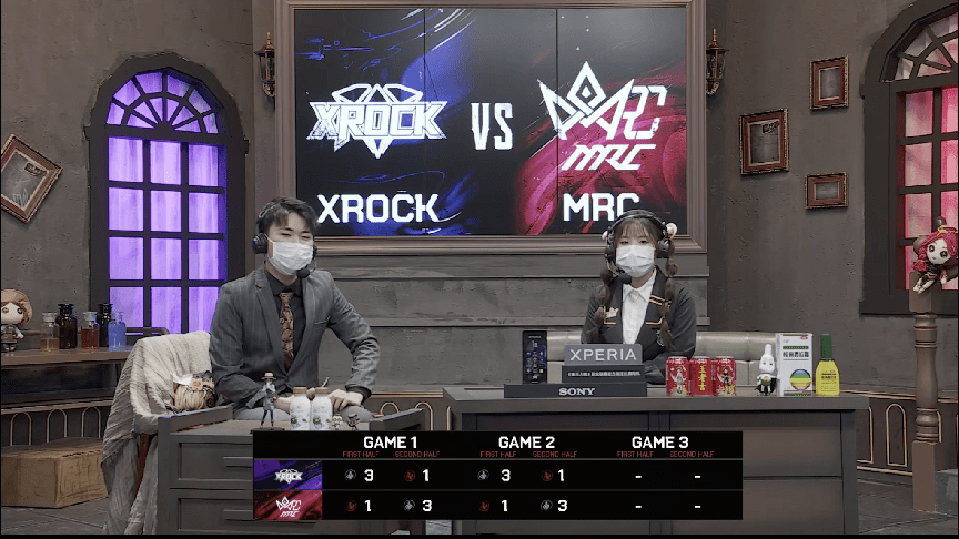 闪现|第五人格2021IVL夏季赛常规赛 XROCK vs MRC 第二局