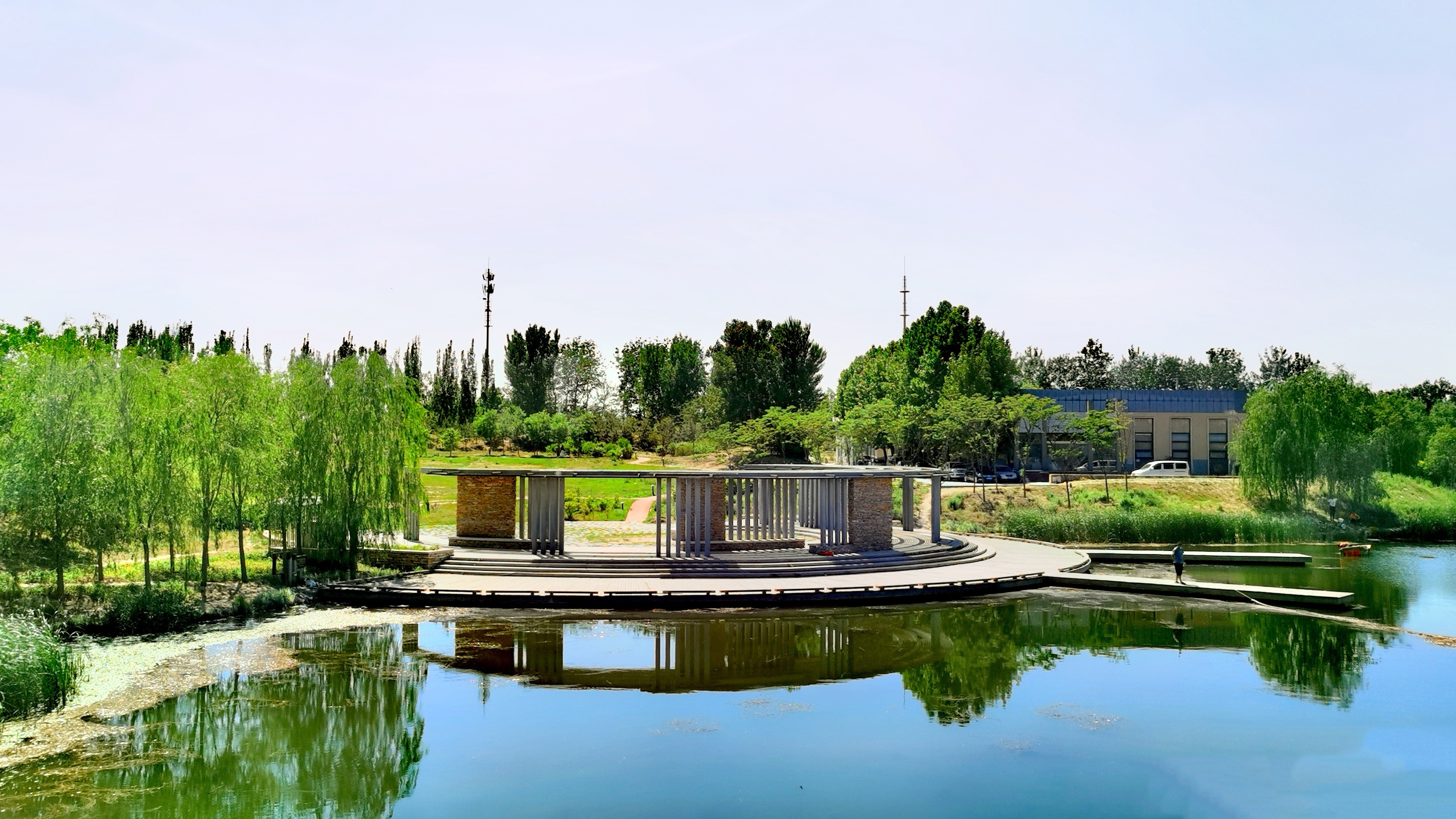 北京绿堤公园图片