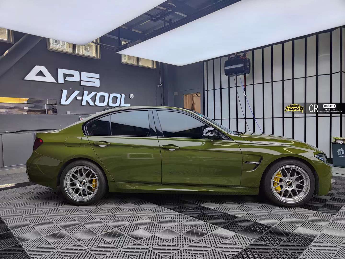 宝马325i改色贴膜ichangericr改变者改色膜