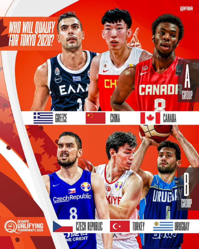 正在奥运会落选赛直播：中国男篮VS加拿大打出风采就好！免费在线_周琦
