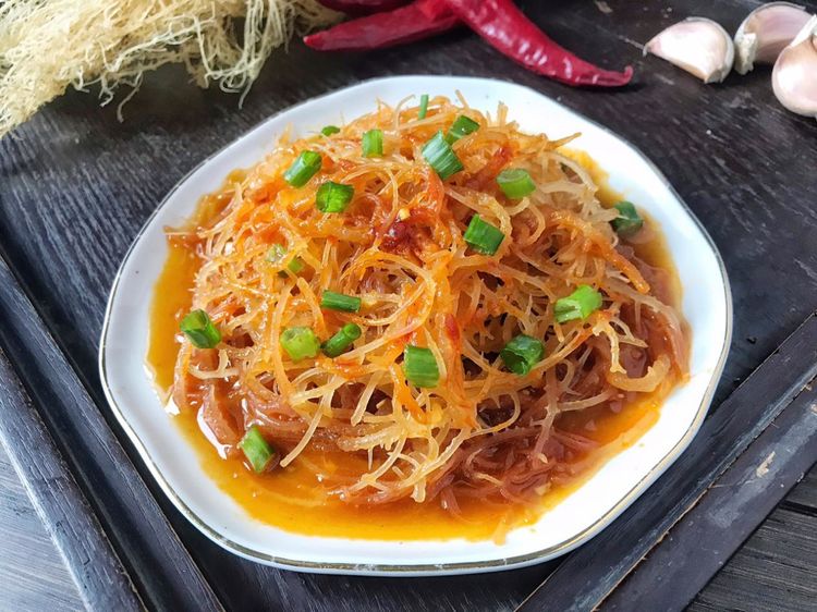 原创天热没胃口试一试凉拌海石花清爽可口看着就想吃