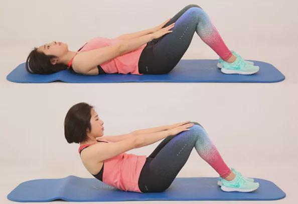 知俏:在床上就能减肥的运动,你都知道几个?_腹部