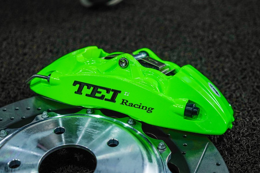 一汽丰田亚洲龙改装teiracing刹车卡钳套装前轮装p40ns四活塞卡钳套件