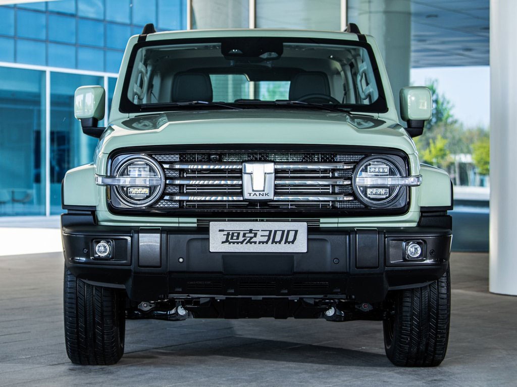 全新坦克300城市版来袭淡绿色是你的选择吗