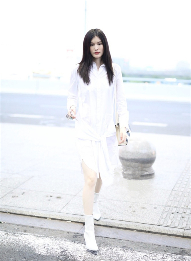 俞飞鸿|优雅迷人的衬衫裙，俞飞鸿韩雪教你来演绎，什么叫做气质如兰