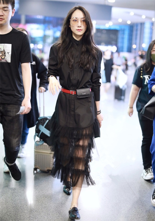 俞飞鸿|优雅迷人的衬衫裙，俞飞鸿韩雪教你来演绎，什么叫做气质如兰