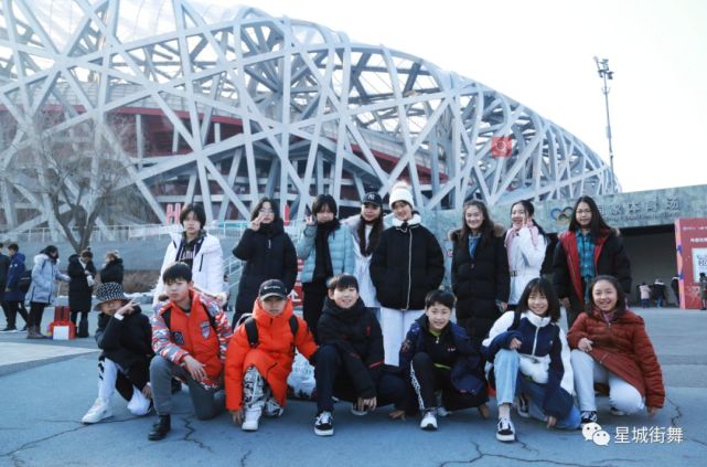 活动|星城街舞KIMI老师带领学员参加鸟巢年度盛典