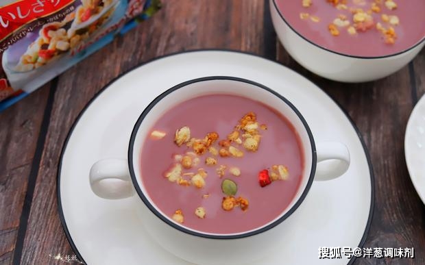 暖胃|早餐别只会喝白粥,紫薯加核桃做成的饮品,丝滑暖胃还补脑