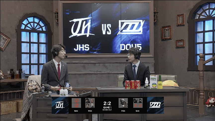 前锋|第五人格2021IVL夏季赛常规赛JHS vs DOU5