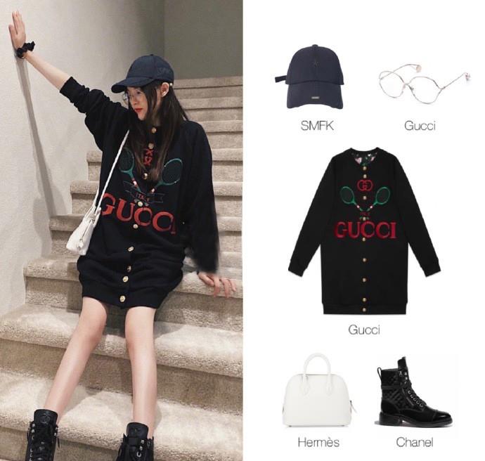 身材|唐嫣孕期真奢华,穿21470大码孕妇开衫,看到包包和眼镜我真羡慕