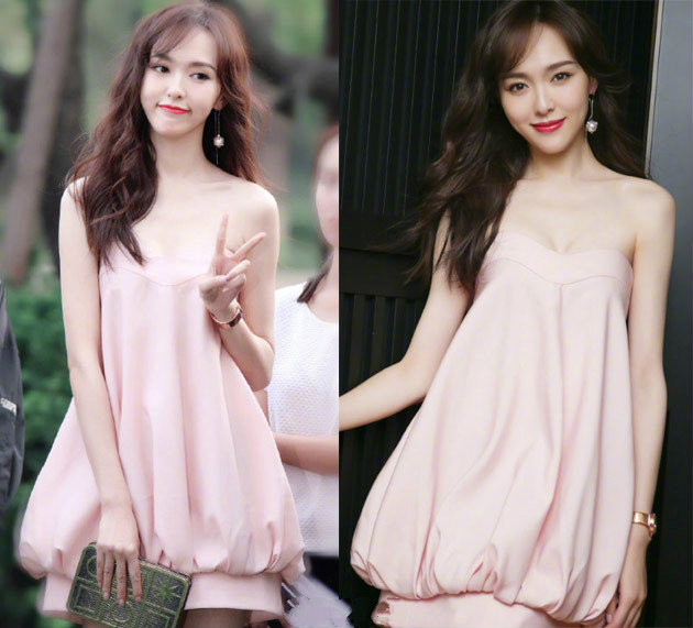 景甜|女星甜美系仙女裙造型，景甜可A可媚，娜扎：万千男人的梦