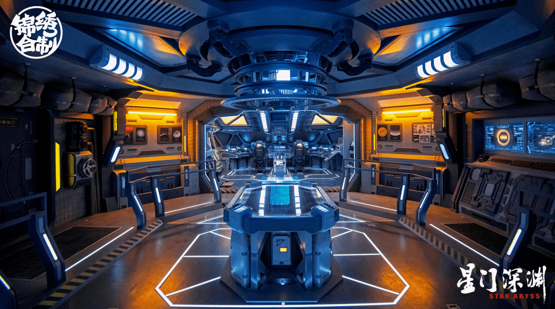 这科幻片的置景 同行们都表示慕了慕了!