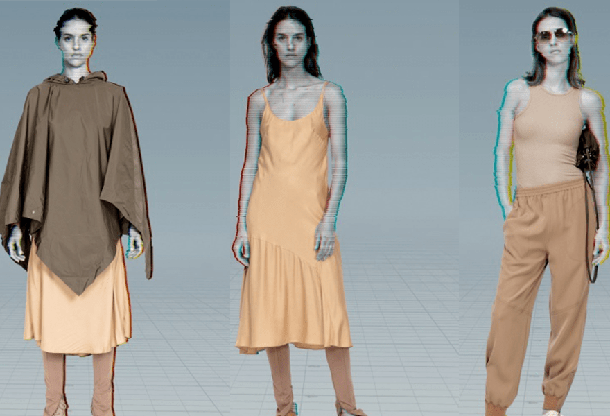 条纹|Rag & Bone 2021春夏，虚拟中的未来感，活力十足的纽约街头都市风