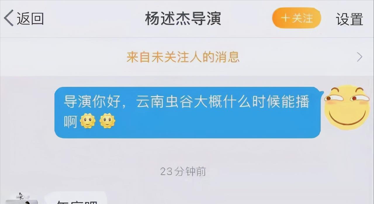 因为|《云南虫谷》上映时间确定,副导演亲自回应,这次有盼头了!