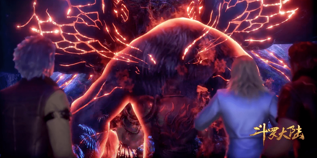 原创斗罗大陆赵无极的大力金刚熊长翅膀武魂附体虚化所致