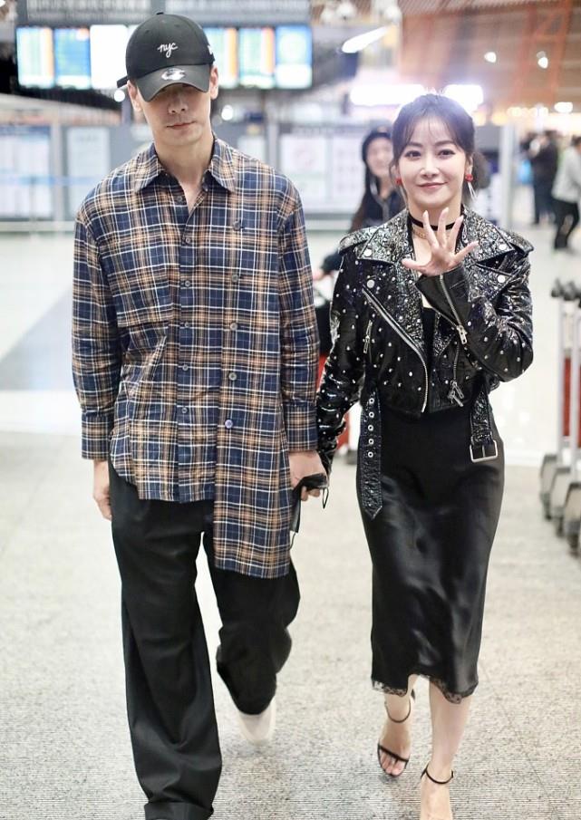 老公|陈紫函就算和小9岁老公并肩，感觉也并没啥年龄差，就像妹妹一样