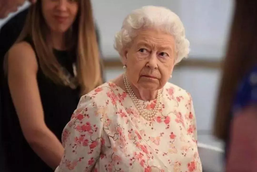 服装|英国女王哪像93岁？穿粉色碎花裙俏皮又减龄，搭珍珠项链贵气十足