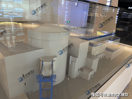 湖南优艺国产cnp650先进压水堆核电机组模型